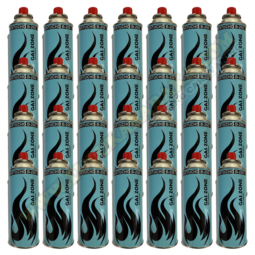 Pack 28 cartouches de gaz B250 GAS ZONE