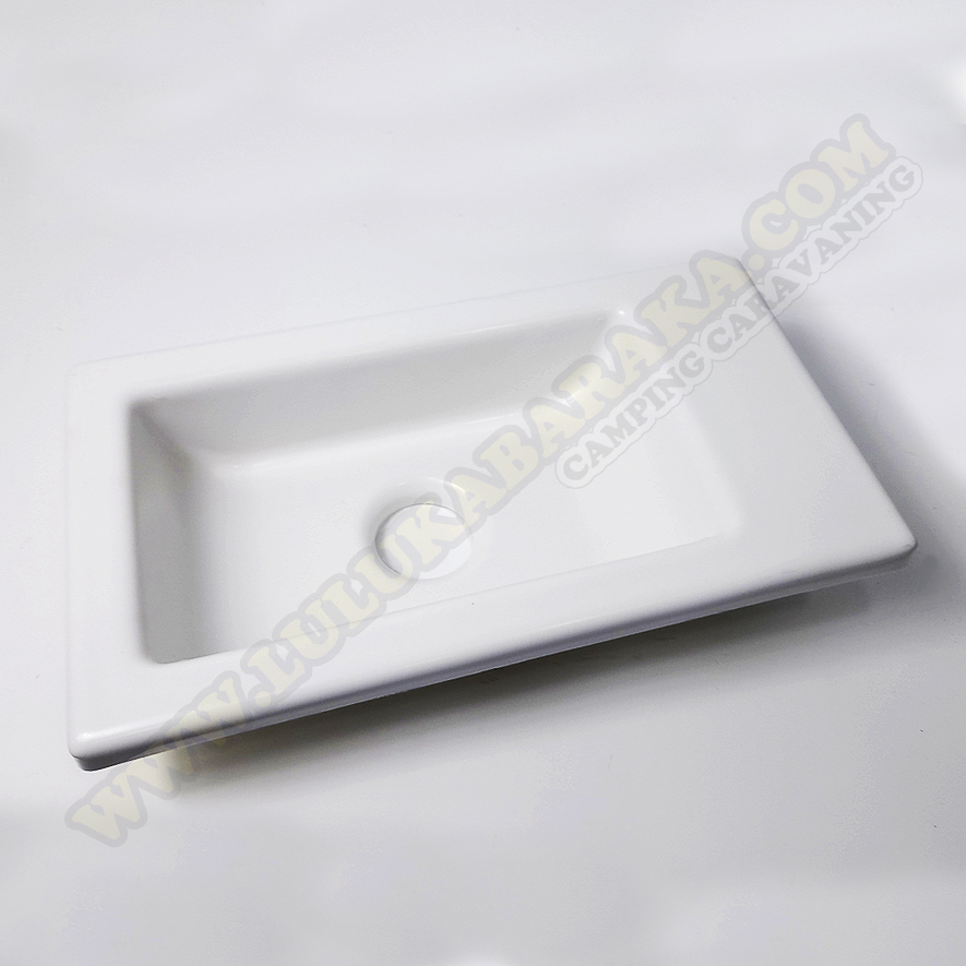 Lavabo en ABS blanc 403 x 225 mm