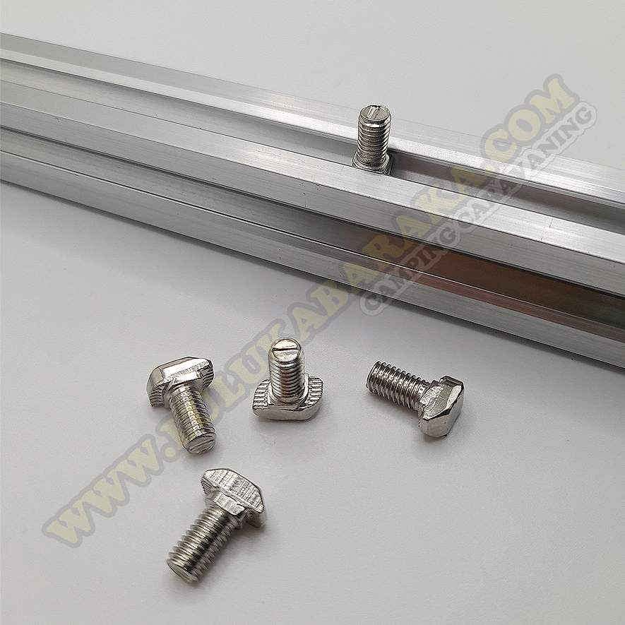 Boulon pour rainure en T pour profilé en aluminium