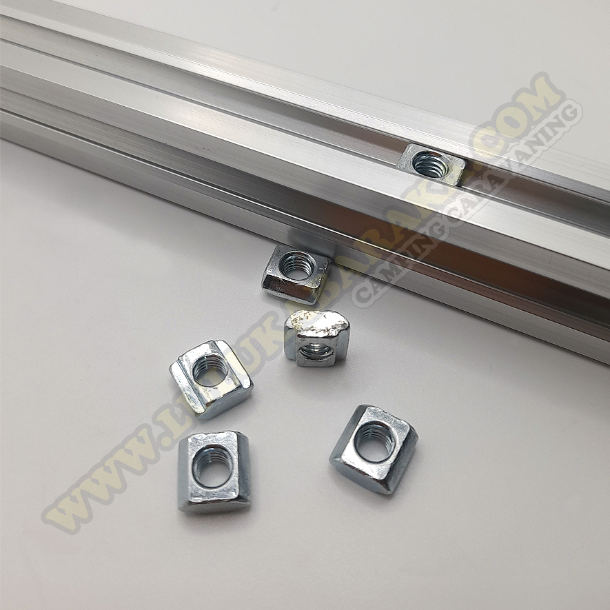 Écrou en T M5 à insertion latérale pour profilés en aluminium