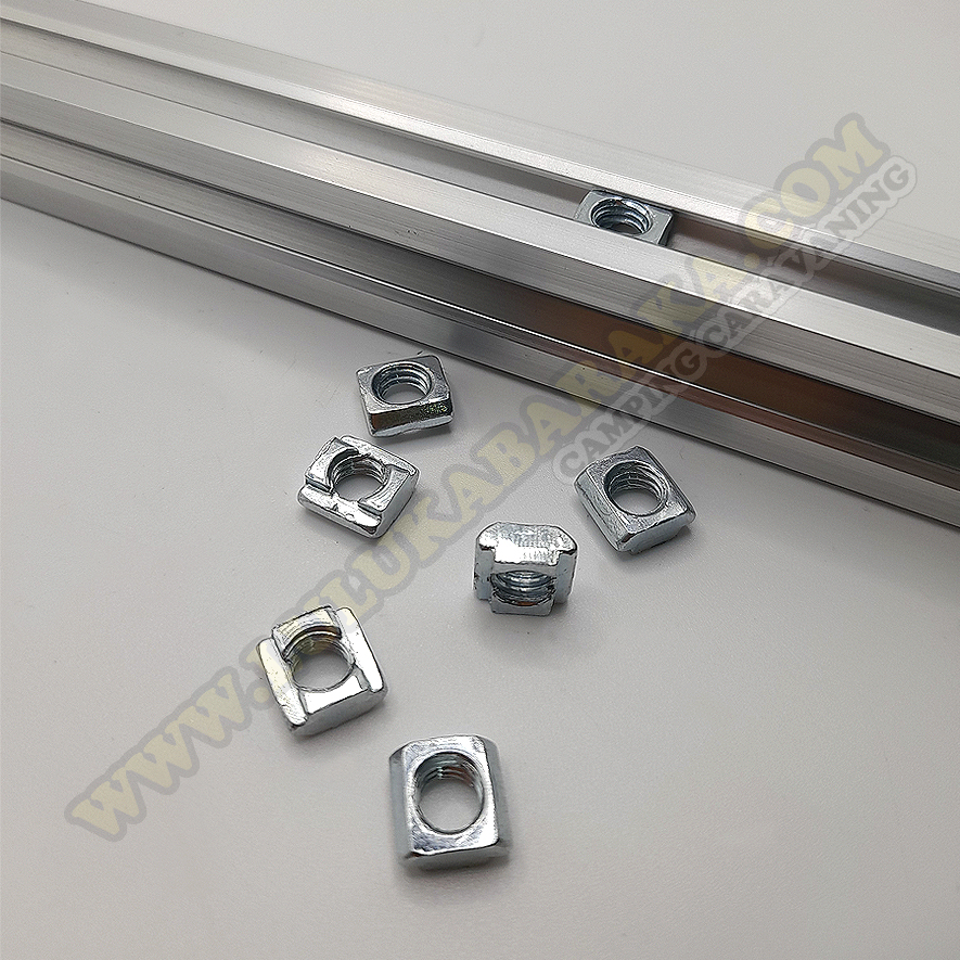 Écrou en T M6 à insertion latérale pour profilés en aluminium