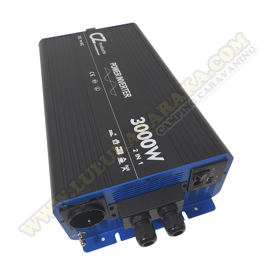 Convertisseur CZ 3000 W ATS à onde sinusoïdale pure