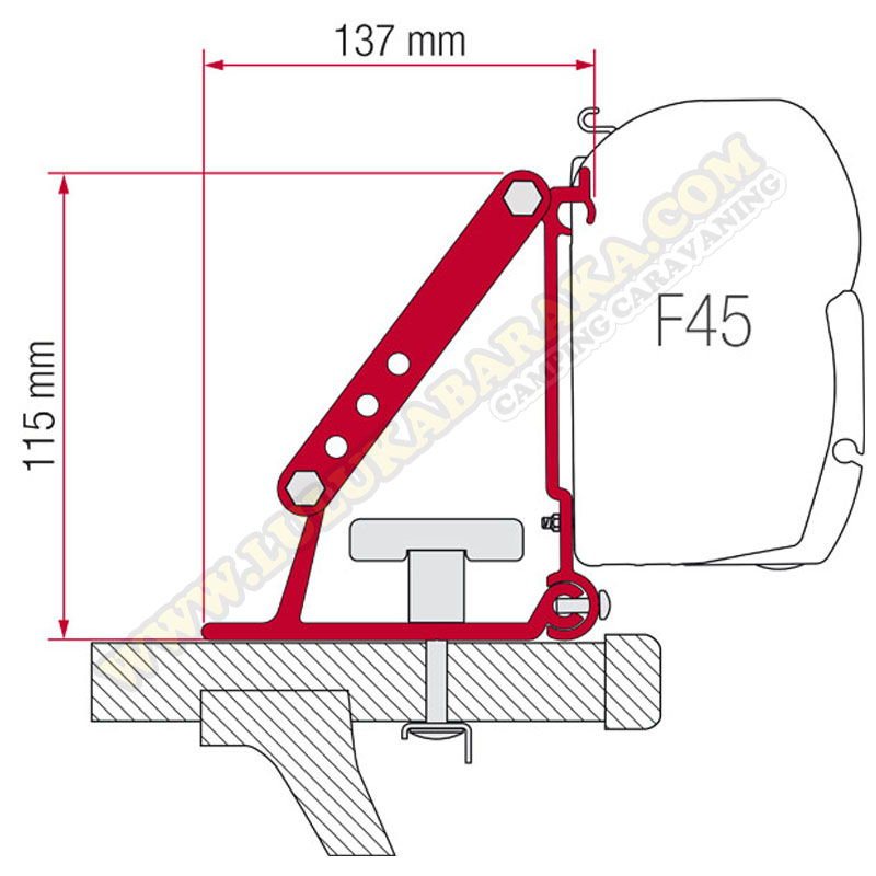 Adaptateur pour F35-F45 Kit Auto Adapter