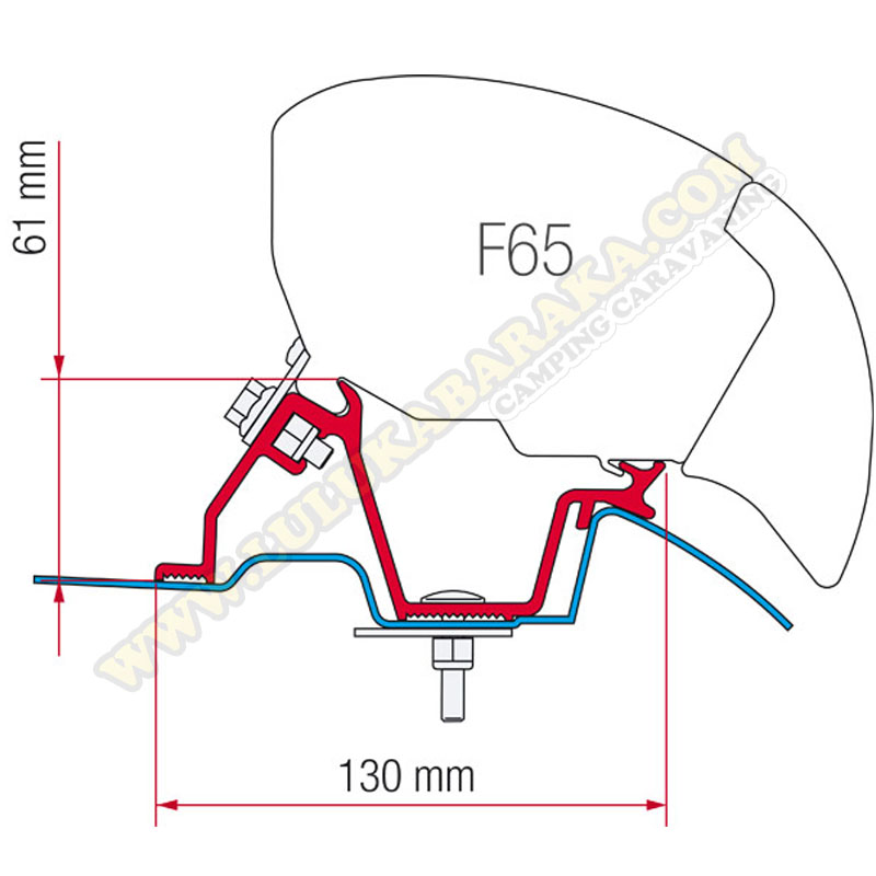 Support F65 et F80S Sprinter 2006 High Roof