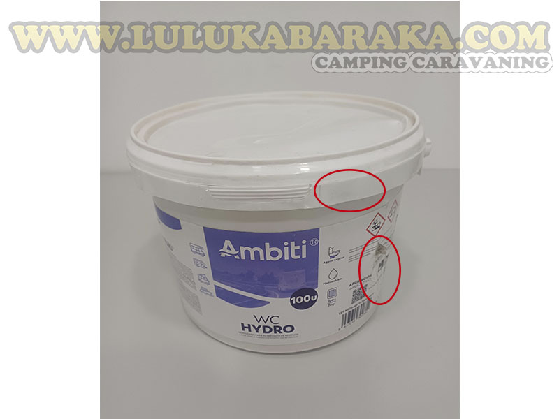 Ambiti WC Hydro 100 (100 unidoses) (OUTLET)