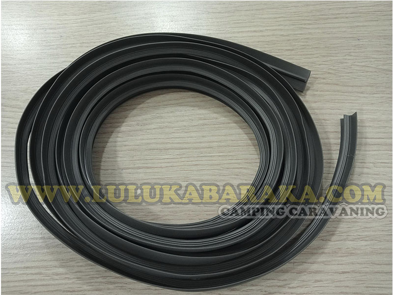 Bord en T semi-profilé gris foncét 4 m (OUTLET)