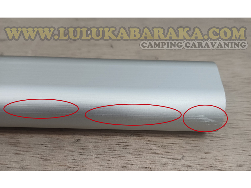 Fixing-Bar Rail Fiamma (2 unités) (OUTLET)