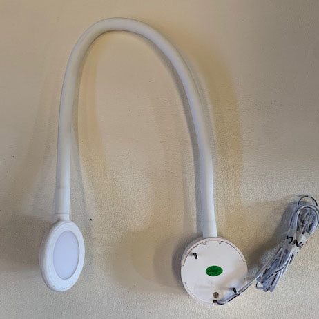Lampe LED flexible ovale USB Blanc (OUTLET)