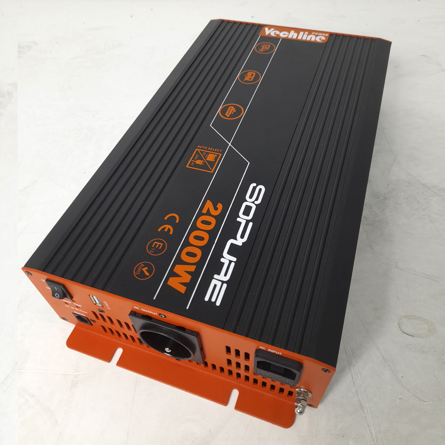 Convertisseur à Onde pure Vechline 2000W avec USB (OUTLET)