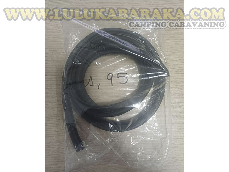 Joint en gomme noir pour lanterneaux 1,95 cm (OULET)