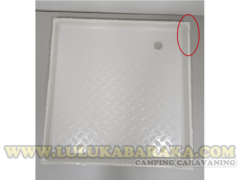 Plateau de douche 60 x 60 cm Encastré (OUTLET)