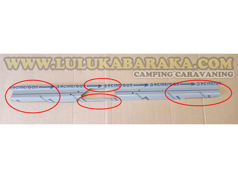 Profil enjoliveur de marche arrière DUCATO (OUTLET)