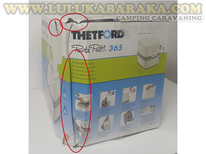 Porta Potti Qube 365 (OUTLET)