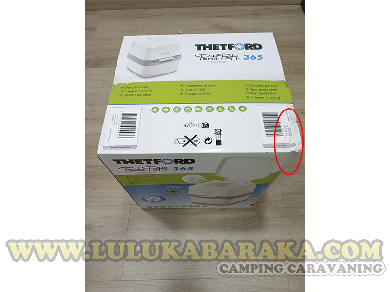 Porta Potti Qube 365 (RASTRO)