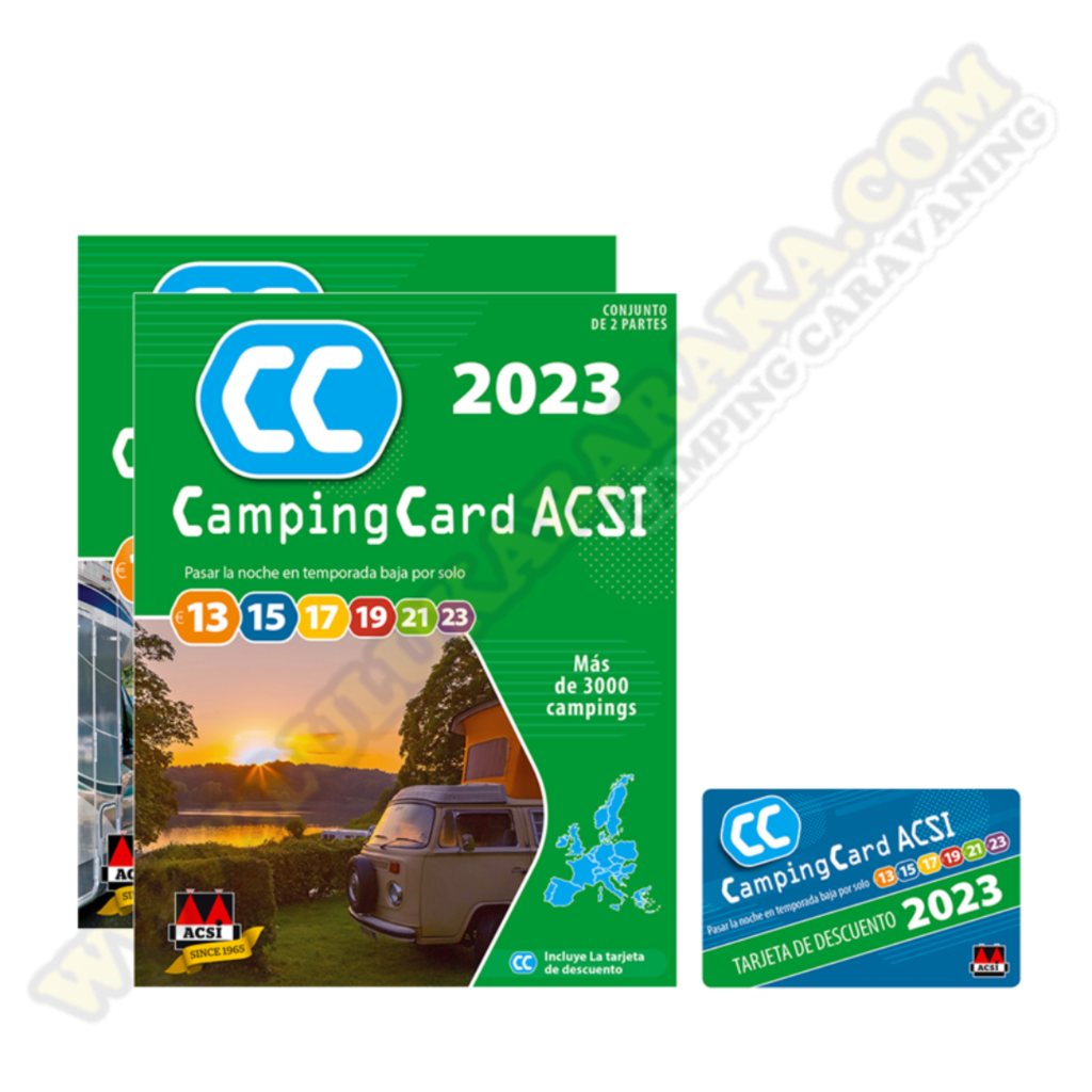 Carte CampingCard ACSI 2022 espagnol